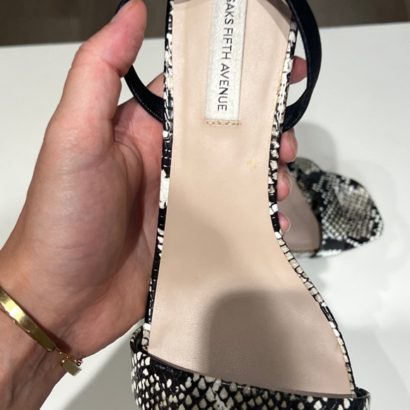 Snake Print Kitten Heels - Picture 5 of 6